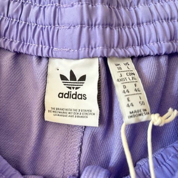 Adidas Light Purple Dolphin Print Elastic Waist Training Shorts Size Large - Picture 11 of 11